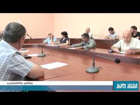 საკრებულოს სხდომა და გორის საცურაო აუზის გაურკვეველი ბედი 8.08.2016