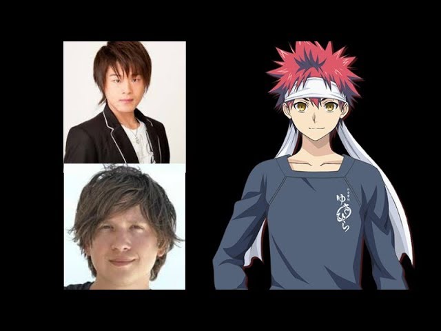 Anime Voice Comparison- Soma Yukihira (Food Wars!) 