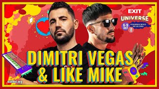 Dimitri Vegas & Like Mike launches into EXIT Universe 2023!