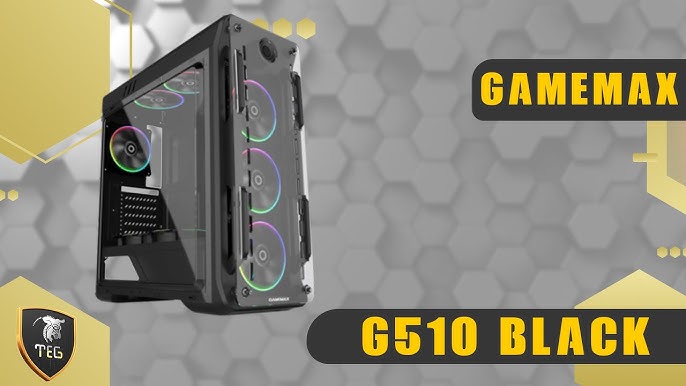 GABINETE GAMEMAX BLACK SHINE G517 RGB - R2 Computadores