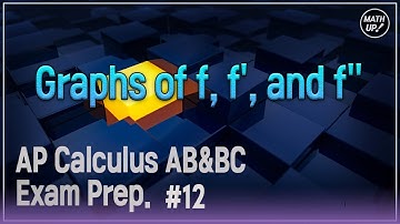 𝗔𝗣-𝗖𝗔𝗟𝗖𝗨𝗟𝗨𝗦 𝗔𝗕&𝗕𝗖 Exam Prep #12 | Ch 3-5. Graphs of f, f
