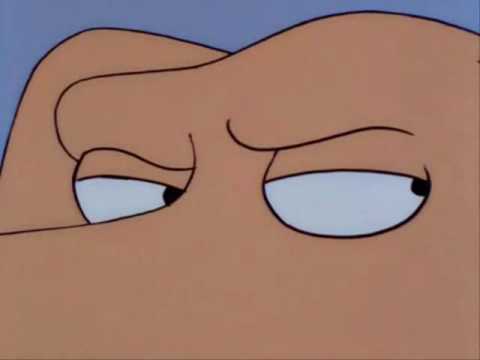 Mirada de Perro Diabolico - Los Simpsons