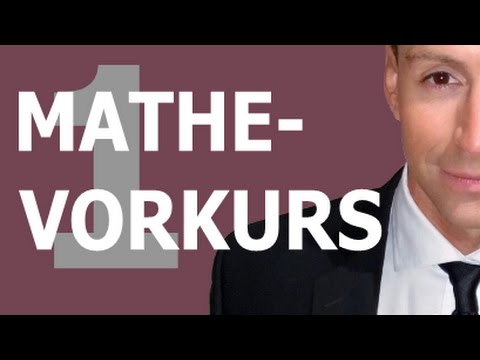 Mathe-Vorkurs | 1. Video