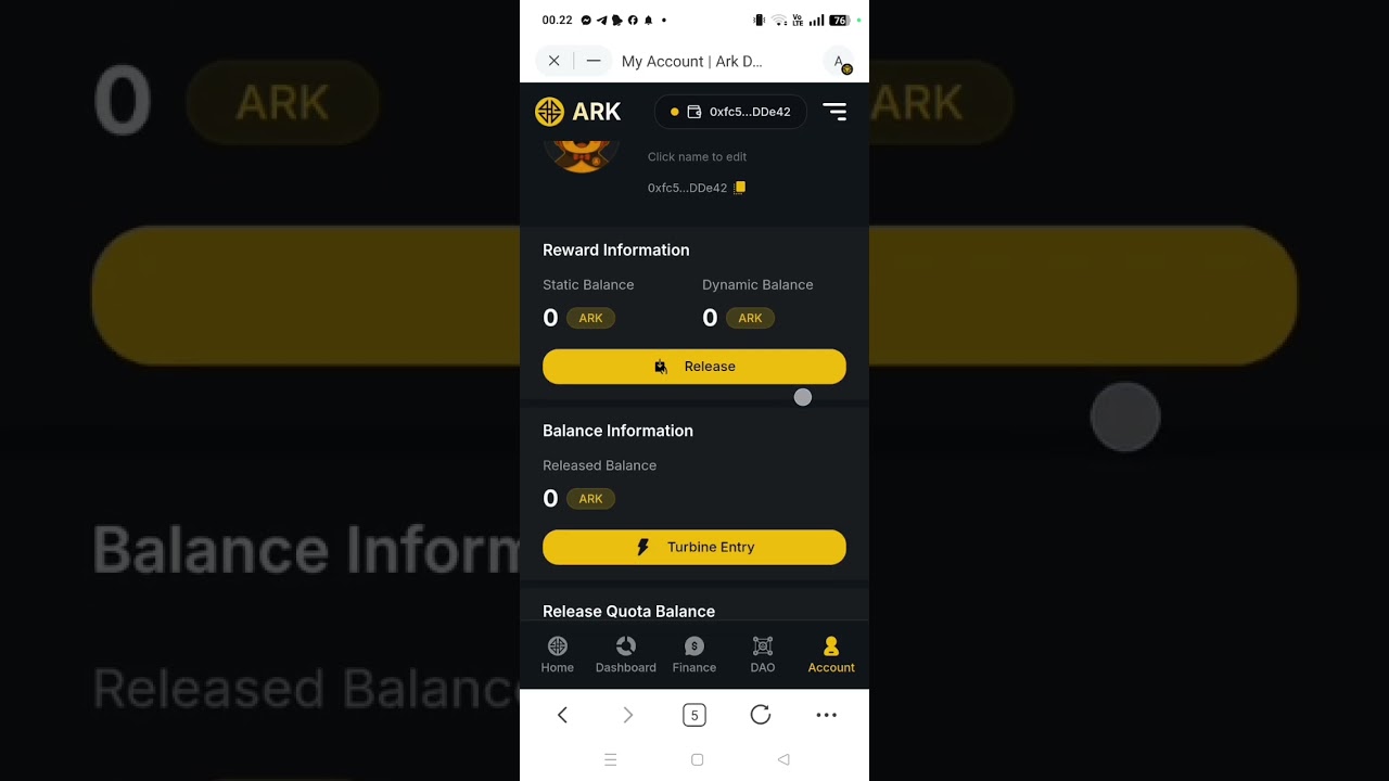 Resmi di Hapus Staking & Bond 30 - 90 Hari ARK DAO 4 November 2025 | Staking Baru Tambah Kuota Balan