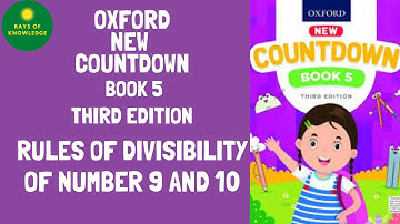 Rules of Divisibility by 9 and 10|Oxford New Countdown Book 5 Third edition| Unit 3 Exercise 3a