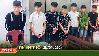 Tin tức an ninh trật tự nóng, thời sự Việt Nam mới nhất 24h tối 28/1 | ANTV