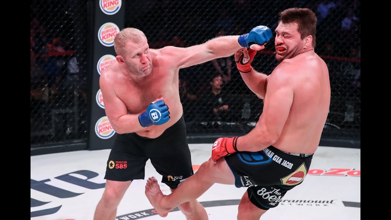 Bellator 225 Highlights: Sergei Kharitonov Knocks Out Matt Mitrione - MMA Fighting