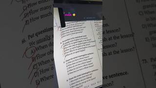 Sual Evezlikleri Test Izahi.