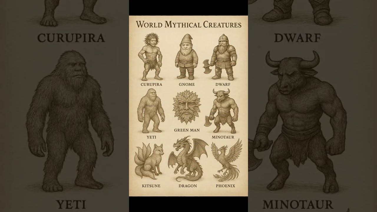Part 6 World Mythical Creature Shorts