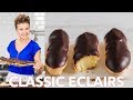 How To Make Classic Eclairs Recipe + Chocolate Ganache