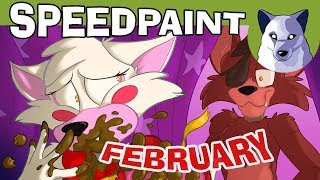 February Fnaf Speedpaint! - Watch Me Draw! [Tony Crynight]