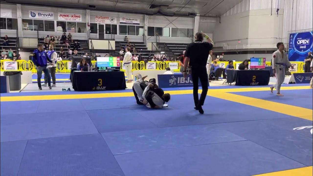 IBJJF Dallas Open Gi match 1 YouTube