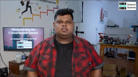 General Systems, Masonry Robot - Alpha Prototype Testing | Anant Kumar Shukla