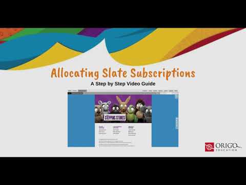 Allocating Slate Subscriptions (Guide)