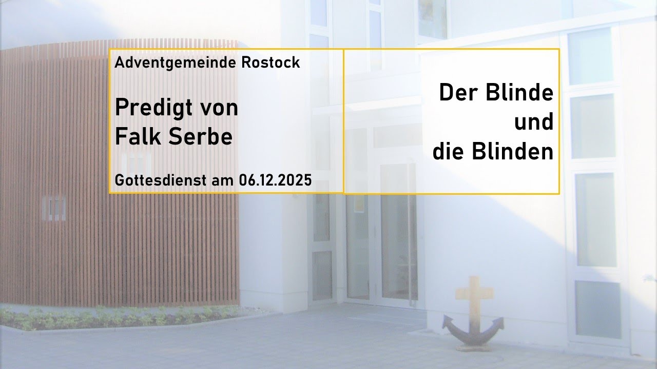 Gottesdienst am 06.12.2025 mit einer Predigt von Falk Serbe - YouTube