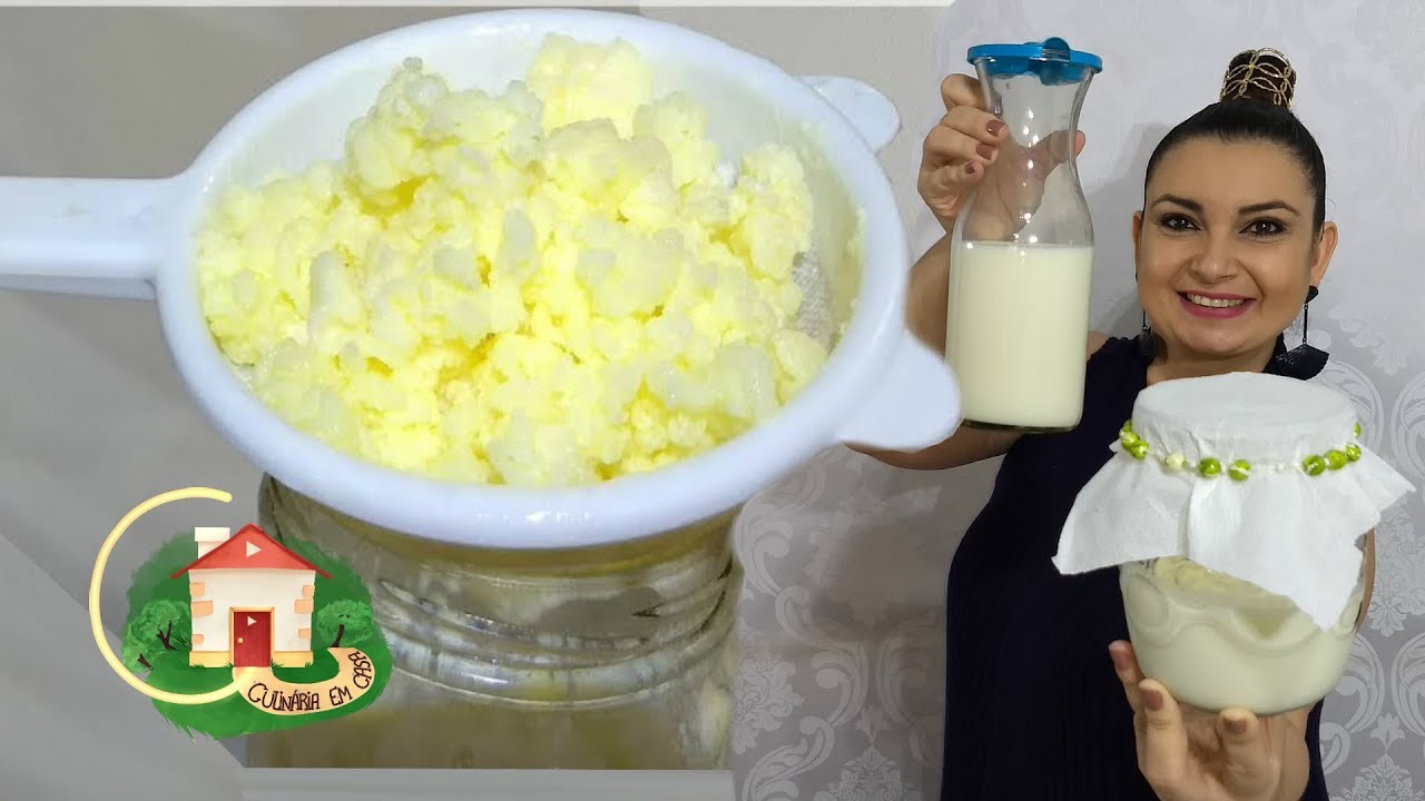 como usar kefir depois de congelado