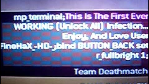 Mw2 Unlock All Infection Lobby Ps3