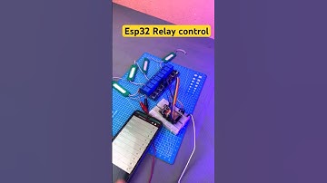 Control 8 Devices with ESP32 Bluetooth 😍 #shorts #viral #trending  #arduino