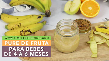 ¿Puede un niño de 5 meses comer plátano?