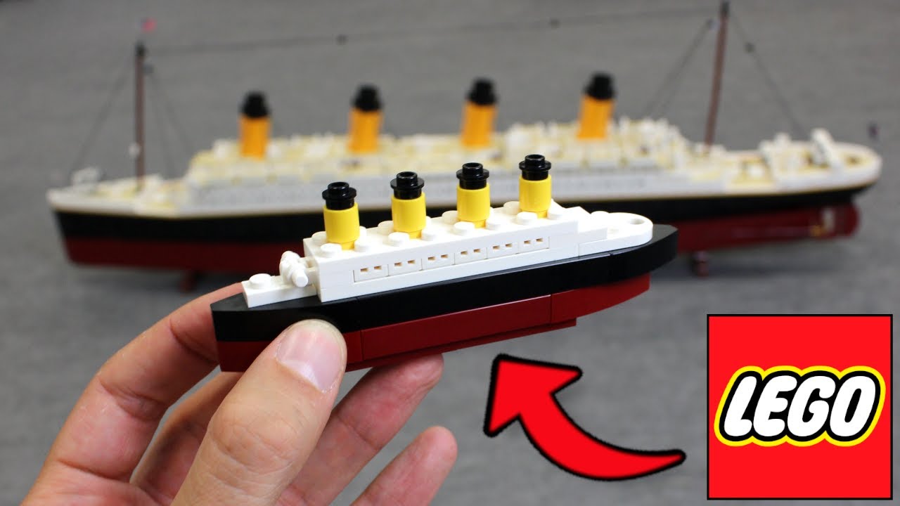 Top 53+ imagen mini lego titanic