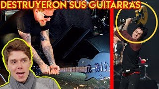 7 Guitarristas Que DESTROZARON Su Guitarra En El Escenario - YouTube