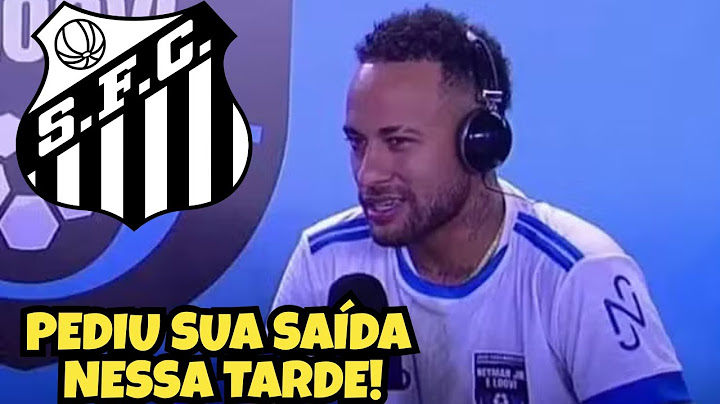 URGENTE! NEYMAR DEIXA O SANTOS! PEGOU TODOS DE SURPRESA! NOTÍCIAS DO SANTOS