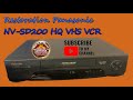 Restoration Panasonic NV-SD200 HQ VHS VCR 26 year old