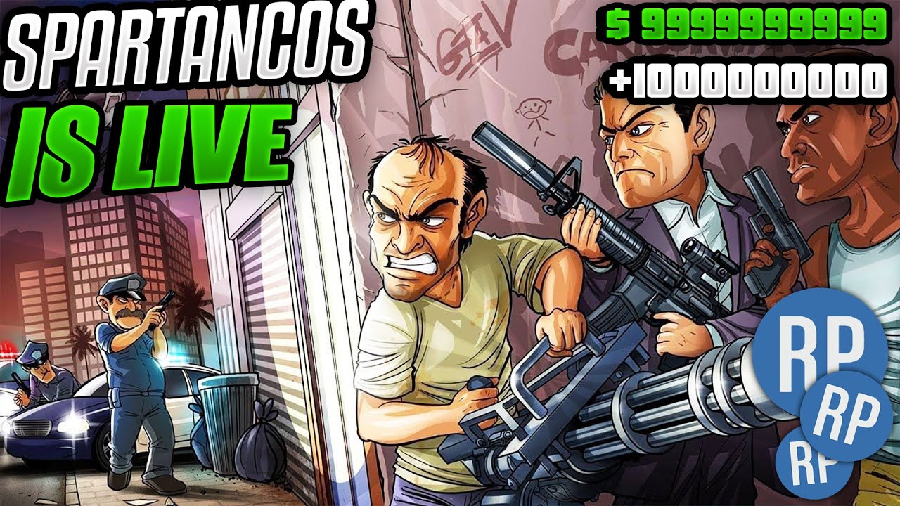 Join me on a wild ride in Los Santos: GTA 5 RP Live Stream| SPARTANCOS ...