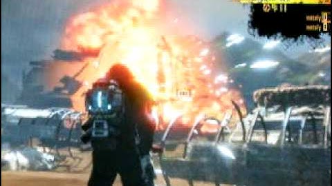 Thermobaric rocket VS building