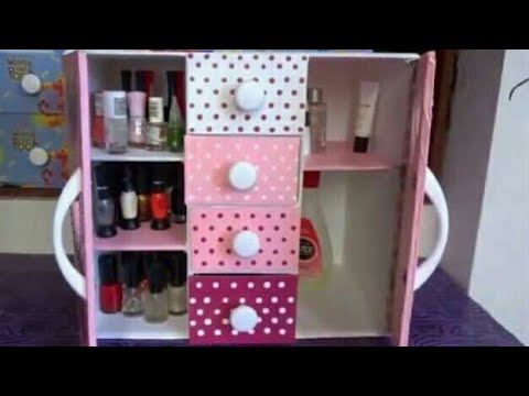 Tempat Makeup Dari  Kardus  Makeup Vidalondon