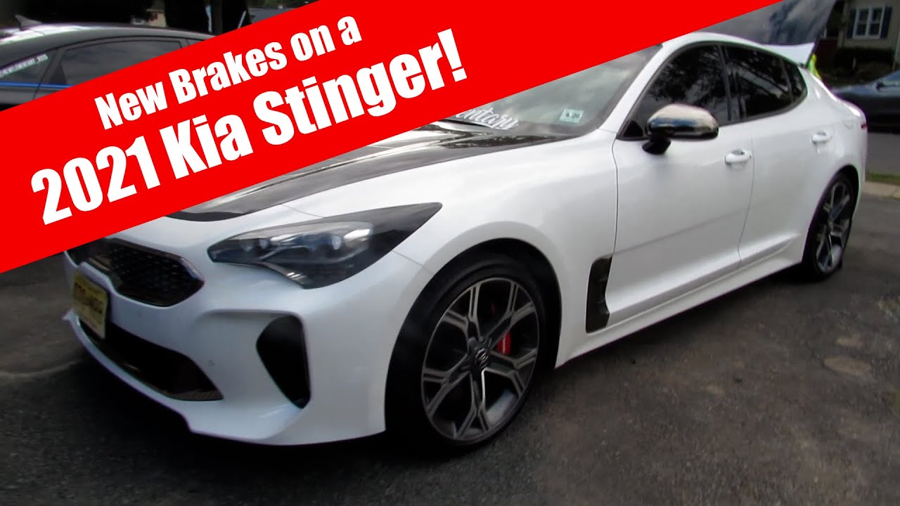 Upgrading New Brakes on a 2021 Kia Stinger! YouTube