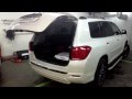 Открытие багажника ногой на Toyota Highlander