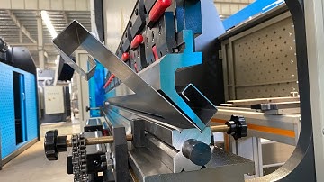 KRRASS CNC Press Brake Machine | CNC Folding Machine DELEM DA66T CNC 4+1 axis Motorized Crowning