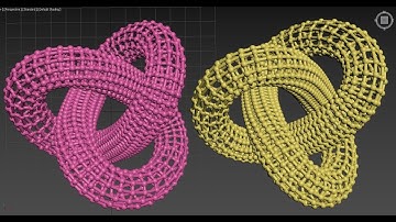 3ds max beginner tutorial - modifier series - Lattice modifier