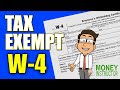 Understanding Tax Exemption and IRS W-4 Form