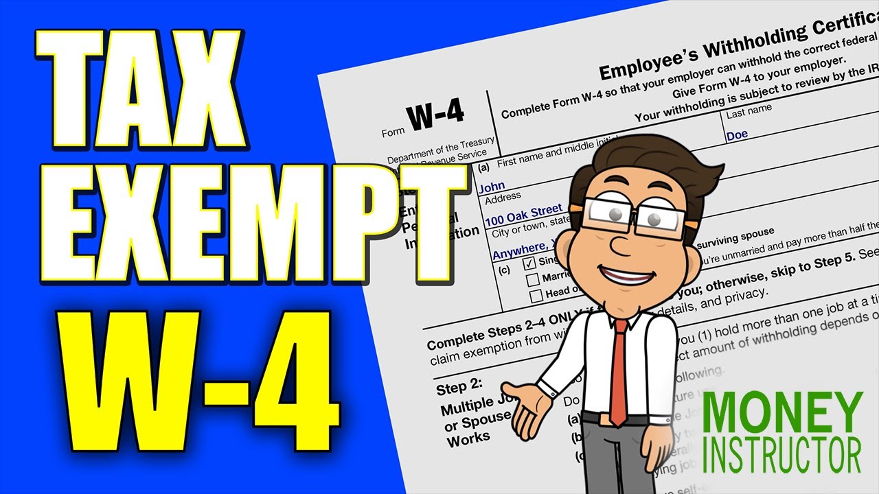 How to Fill Out an Exempt W4 Form 2024 Money Instructor YouTube