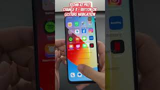 Redmi A7 Pro Change 3 - Button or Gesture Navigation