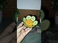 Orange Salad Decoration #minifunkitchen #foodart #saladdecoration #flowers
