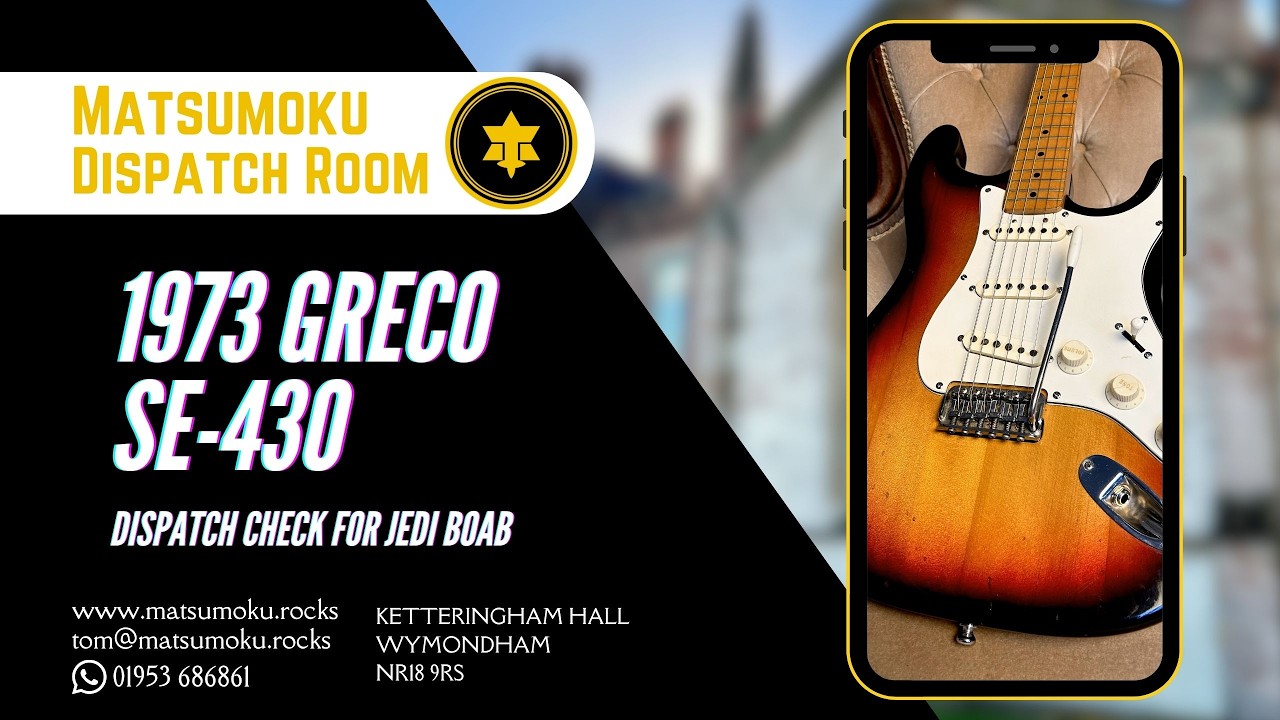1973 GRECO SE-430 DISPATCH CHECK
