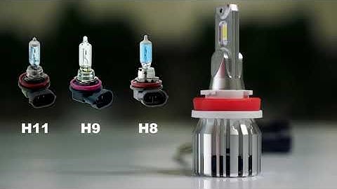 LCplus Series H11 H9 H8 LED Headlight Bulbs Review Installation Demo