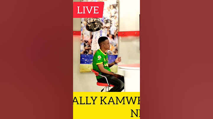ALLY KAMWE ANASEMAJE?....