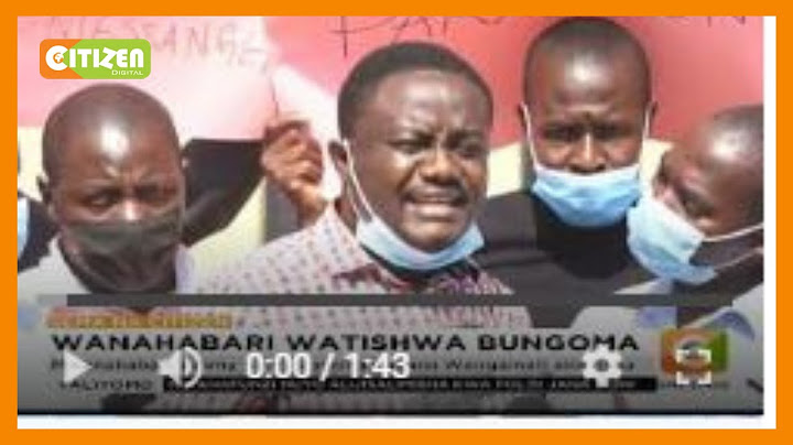 Mwanahabari Jimmy Simiyu asema gavana Wangamati alimtisha