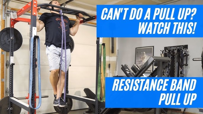 Resistance Band Pull Up - How To Go From 0 to 10 Pull Ups and Beyond 