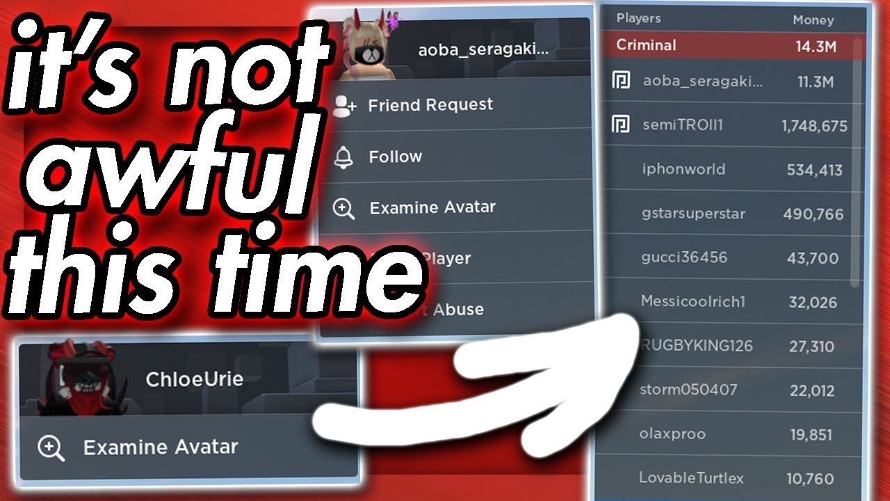 Roblox Created A New Player List Better Than Last Time Youtube - roblox new player list