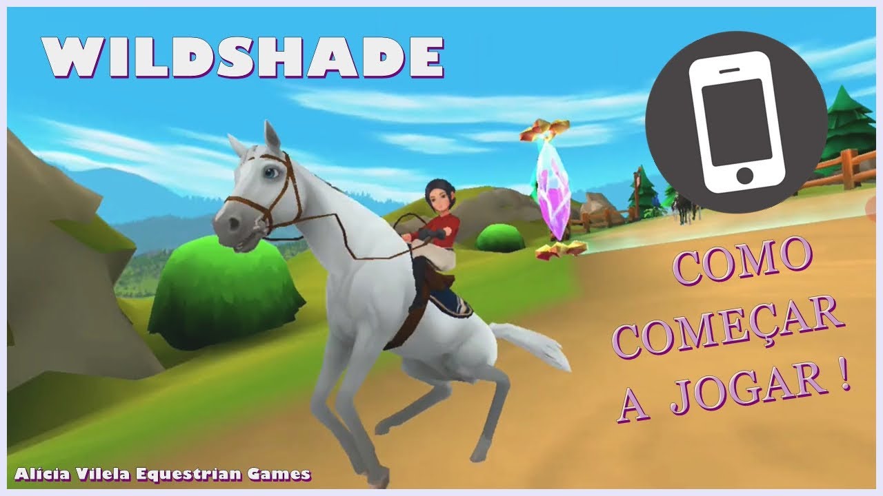 JOGANDO O NOVO JOGO DE CAVALOS PARA CELULARES - WILDSHADE 