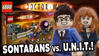 LEGO Doctor Who - The Sontaran Stratagem - Sontarans vs UNIT! 60th Anniversary Custom Sets! (4 of 4)