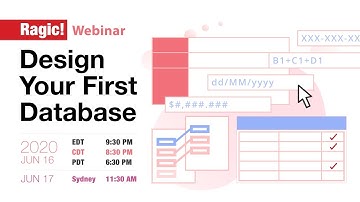 Ragic Webinar: Design Your First Database