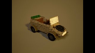 Vehicle - Kubelwagen | 3D Speed Art | Magicavoxel