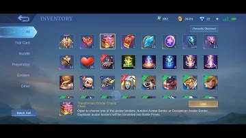 free avatar border galing Kay moonton