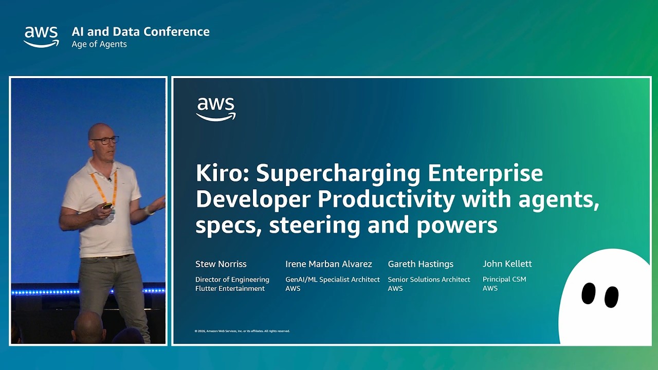 AWS AI and Data Conference 2026 - Kiro: Enterprise Developer Productivity | AWS Events